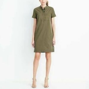 J. Crew Factory Olive Mini Dress